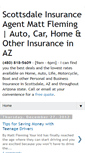 Mobile Screenshot of insuranceagentscottsdale.com